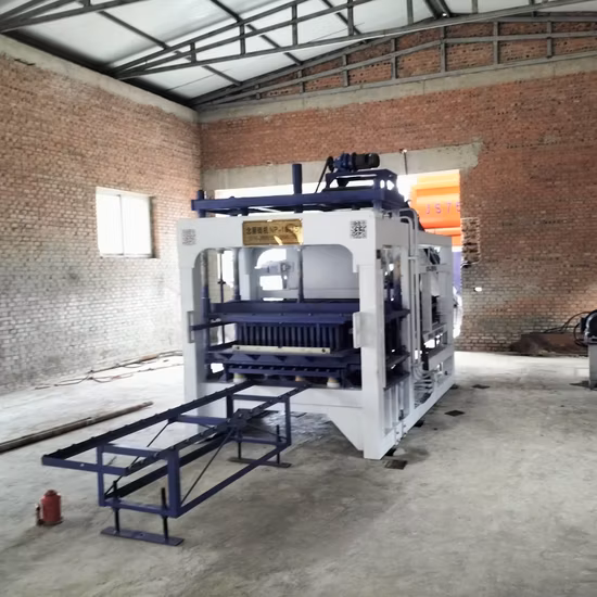 Qtf12-15 Cement Concrete Hollow Bricks Making Machine Price Construction Equipment in Panama