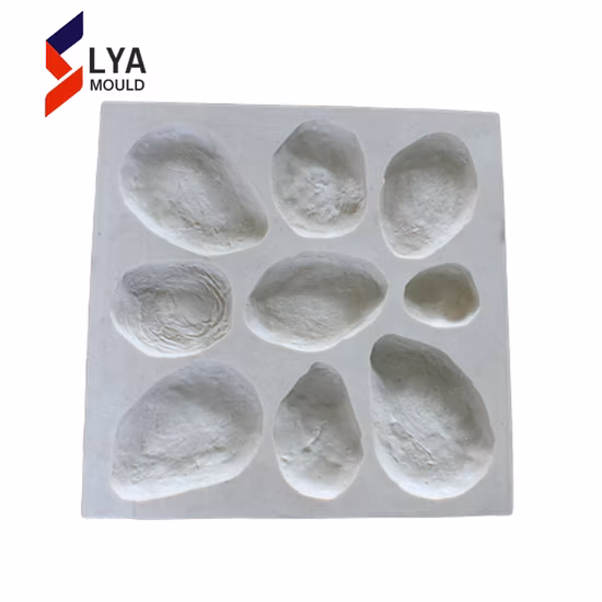 판매용 장식 콘크리트 고무 석재 금형